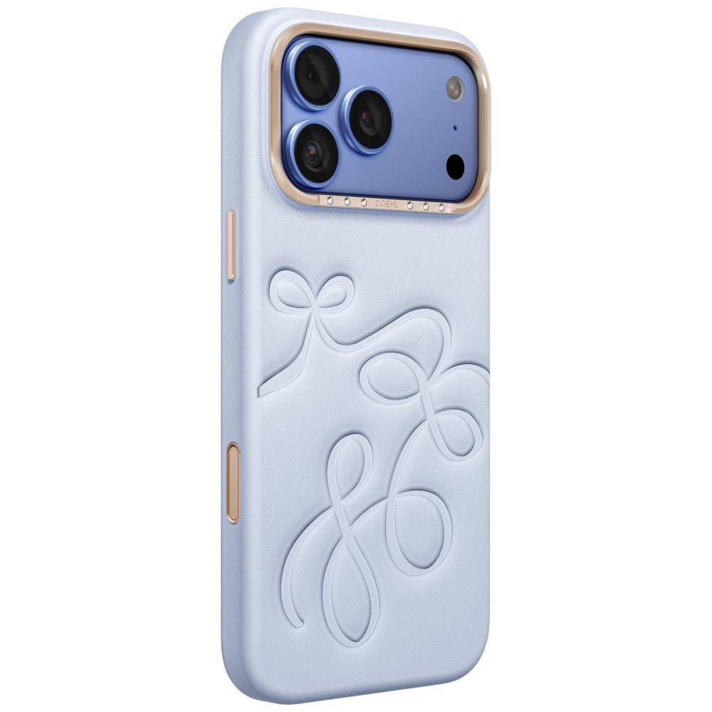 Uniq Coehl Cloude magnetinis įkrovimo dėklas iPhone 18 Pro Max / 17 Pro Max - Mėlyna -- iPhone 18 Pro Max / iPhone 17 Pro Max
