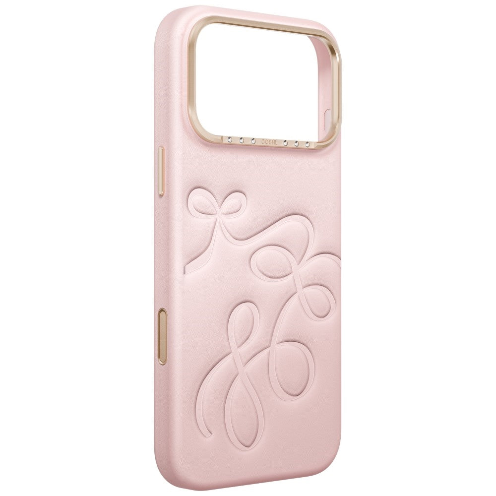 Uniq Coehl Cloude magnetinis įkrovimo dėklas iPhone 18 Pro Max / 17 Pro Max - Rožinis -- iPhone 18 Pro Max / iPhone 17...