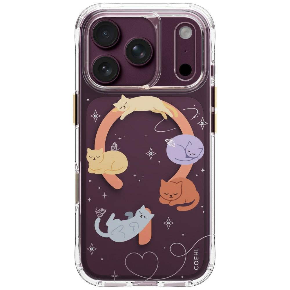 Uniq Coehl Elysie magnetinis įkrovimo dėklas iPhone 18 Pro / 17 Pro - daugiarama -- iPhone 18 Pro / iPhone 17 Pro