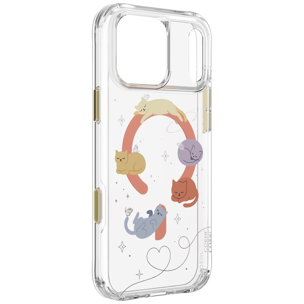 Uniq Coehl Elysie magnetinis įkrovimo dėklas iPhone 18 Pro Max / 17 Pro Max - Daugiabalangas -- iPhone 18 Pro Max /...