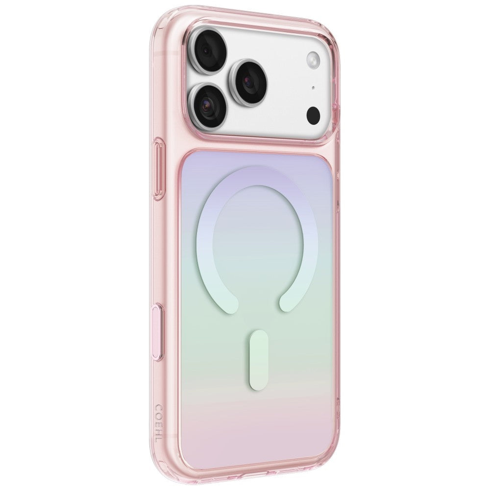 Uniq Coehl Estelle magnetinis įkrovimo dėklas iPhone 18 Pro / 17 Pro - Rožinė -- iPhone 18 Pro / iPhone 17 Pro