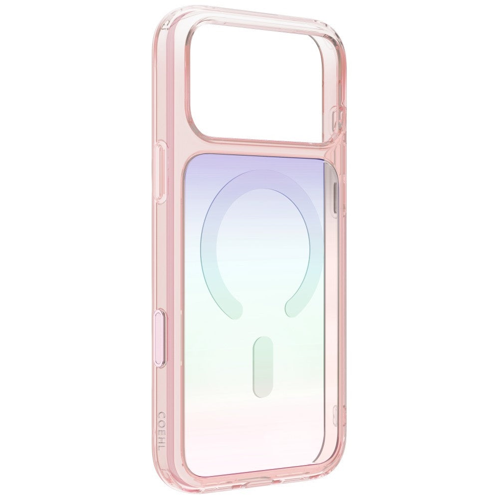 Uniq Coehl Estelle magnetinis įkrovimo dėklas iPhone 18 Pro / 17 Pro - Rožinė -- iPhone 18 Pro / iPhone 17 Pro
