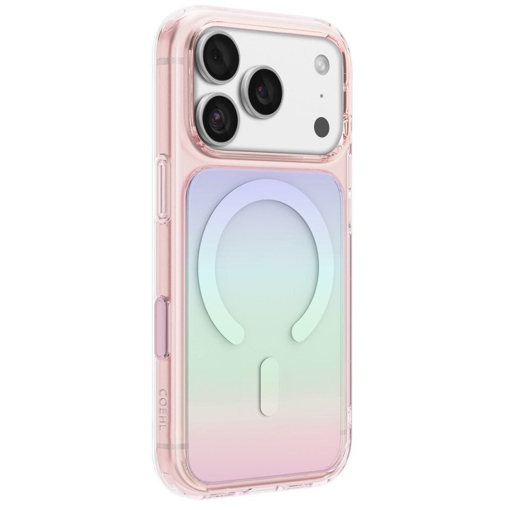 Uniq Coehl Estelle magnetinis įkrovimo dėklas iPhone 18 Pro Max / 17 Pro Max - Rožinė -- iPhone 18 Pro Max / iPhone 17...