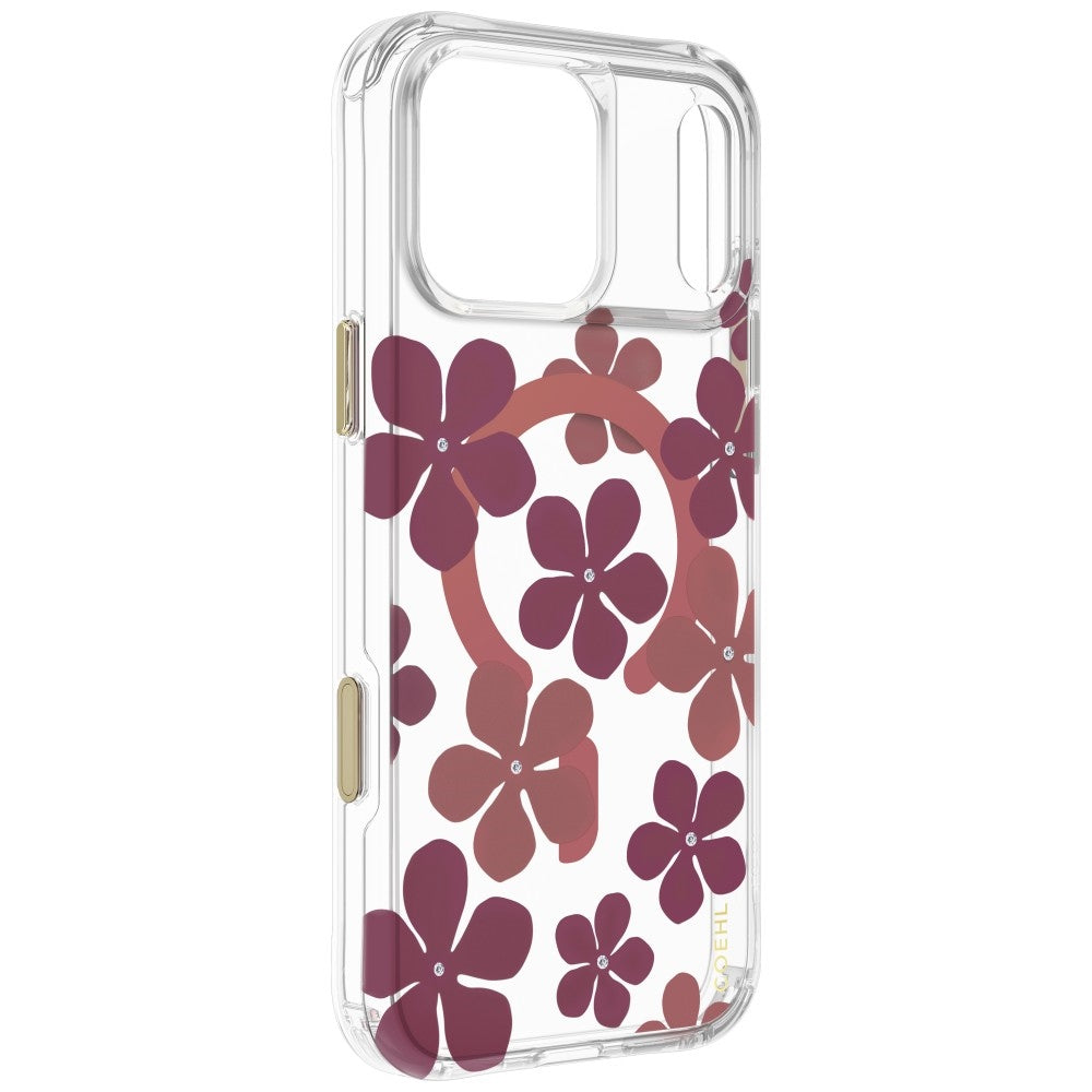 Uniq Coehl Mila magnetinio krovimo dėklas iPhone 18 Pro Max / 17 Pro Max - Bordo -- iPhone 18 Pro Max / iPhone 17 Pro Max