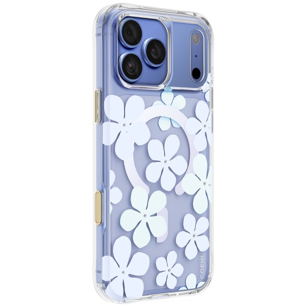 Uniq Coehl Mila magnetinio krovimo dėklas iPhone 18 Pro Max / 17 Pro Max - Mėlyna -- iPhone 18 Pro Max / iPhone 17 Pro Max