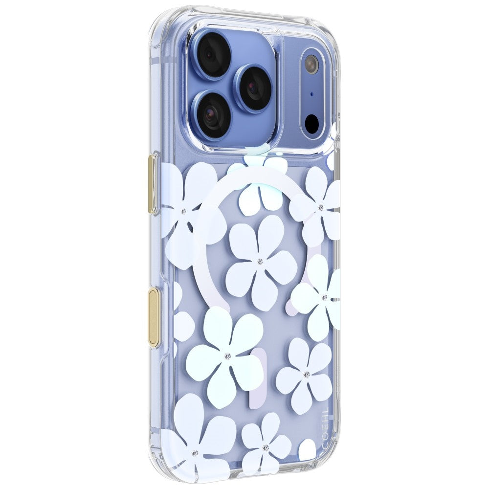 Uniq Coehl Mila magnetinio krūvimo dėklas iPhone 18 Pro / 17 Pro - Mėlyna -- iPhone 18 Pro / iPhone 17 Pro