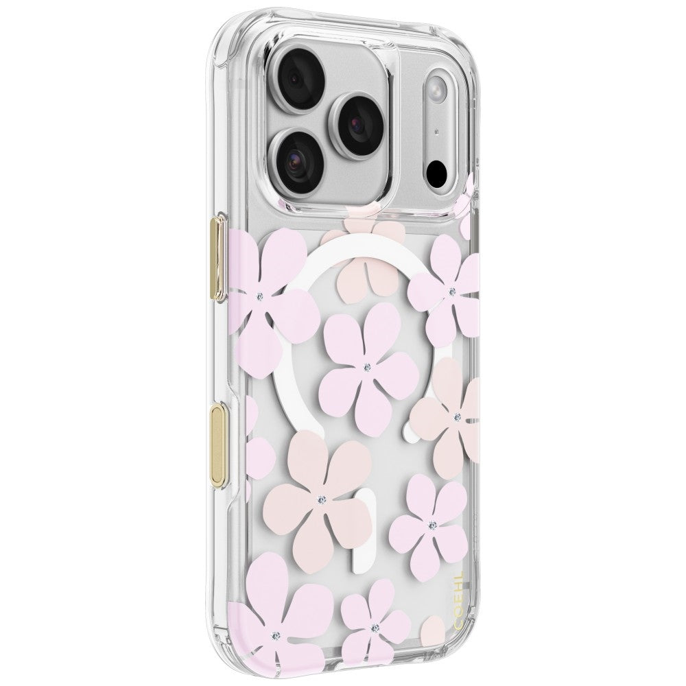 Uniq Coehl Mila magnetinio krūvimo dėklas iPhone 18 Pro / 17 Pro - Rožinė -- iPhone 18 Pro / iPhone 17 Pro