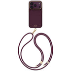 Uniq Coehl Mirelle magnetinio krūvimo dėklas iPhone 18 Pro / 17 Pro - Bordo -- iPhone 18 Pro / iPhone 17 Pro
