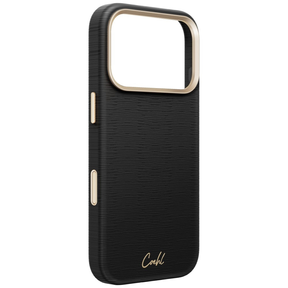 Uniq Coehl Mirelle magnetinio krūvimo dėklas iPhone 18 Pro / 17 Pro - Juoda -- iPhone 18 Pro / iPhone 17 Pro