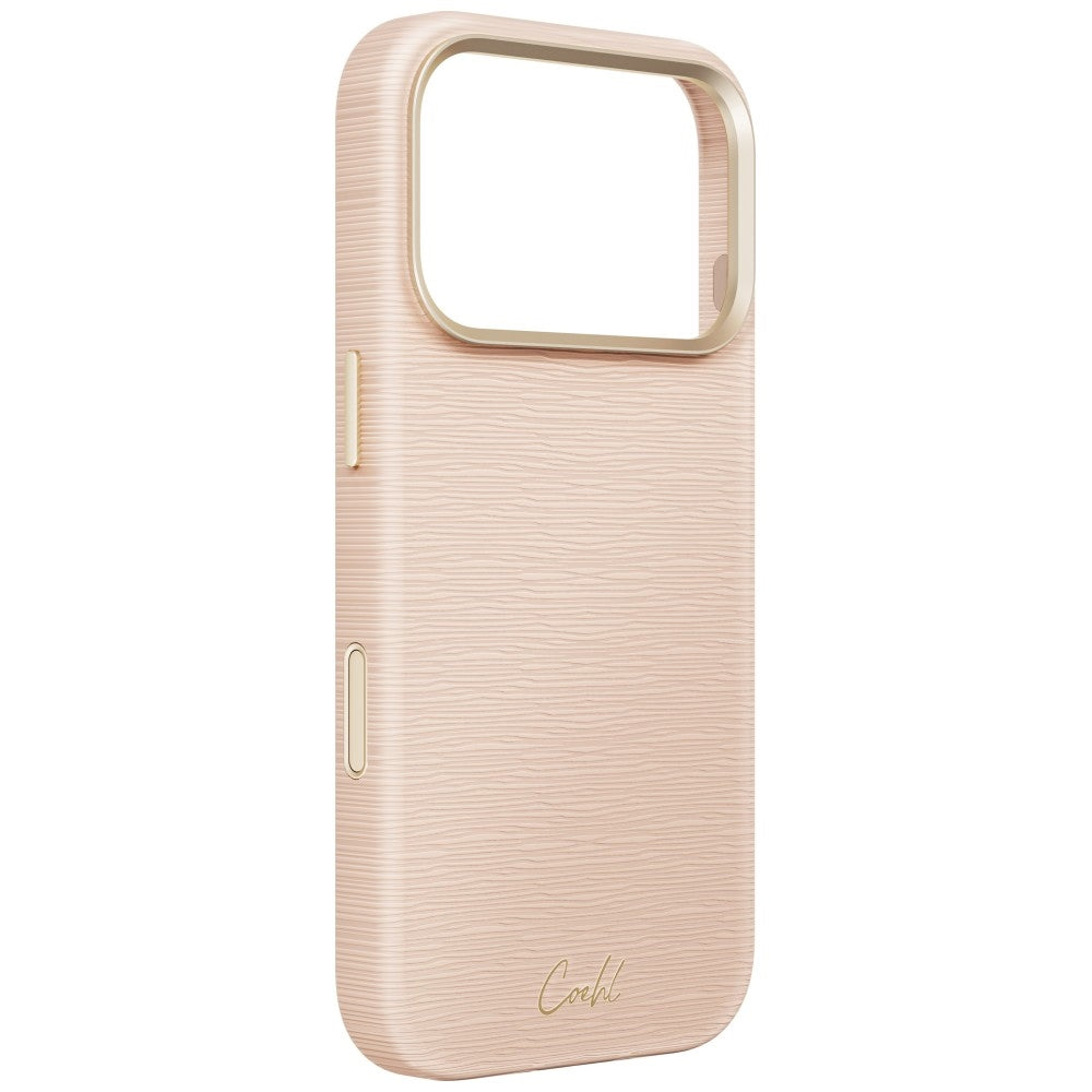Uniq Coehl Mirelle Magnetic Charging dėklas skirtas iPhone 18 Pro / 17 Pro - Rožinė -- iPhone 18 Pro / iPhone 17 Pro