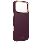 Uniq Coehl Mirelle Magnetic Charging dėklas skirtas iPhone 18 Pro Max / 17 Pro Max - Klaret -- iPhone 18 Pro Max / iPhone...