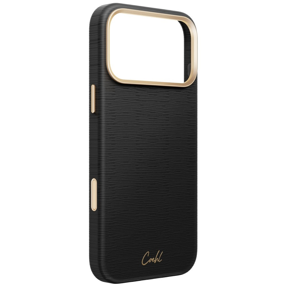 Uniq Coehl Mirelle Magnetic Charging dėklas skirtas iPhone 18 Pro Max / 17 Pro Max - Juoda -- iPhone 18 Pro Max / iPhone...