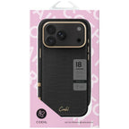 Uniq Coehl Mirelle Magnetic Charging dėklas skirtas iPhone 18 Pro Max / 17 Pro Max - Juoda -- iPhone 18 Pro Max / iPhone...