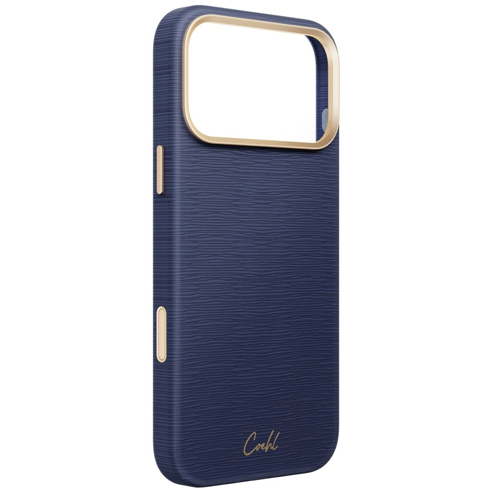 Uniq Coehl Mirelle Magnetic Charging dėklas skirtas iPhone 18 Pro Max / 17 Pro Max - Mėlyna -- iPhone 18 Pro Max / iPhone...