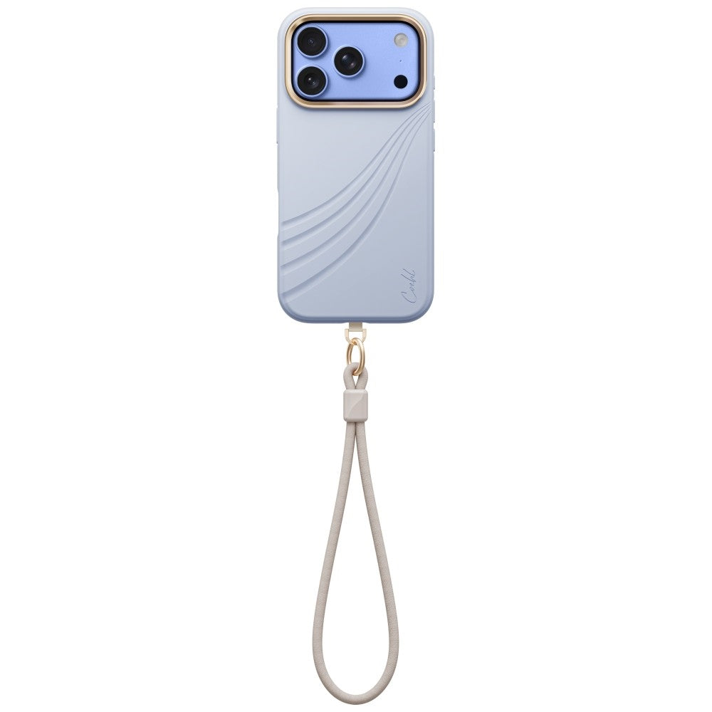 Uniq Coehl Serina Magnetic Charging dėklas skirtas iPhone 18 Pro / 17 Pro - Blue -- iPhone 18 Pro / iPhone 17 Pro