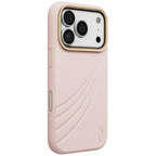 Uniq Coehl Serina Magnetic Charging dėklas skirtas iPhone 18 Pro / 17 Pro - Pink -- iPhone 18 Pro / iPhone 17 Pro