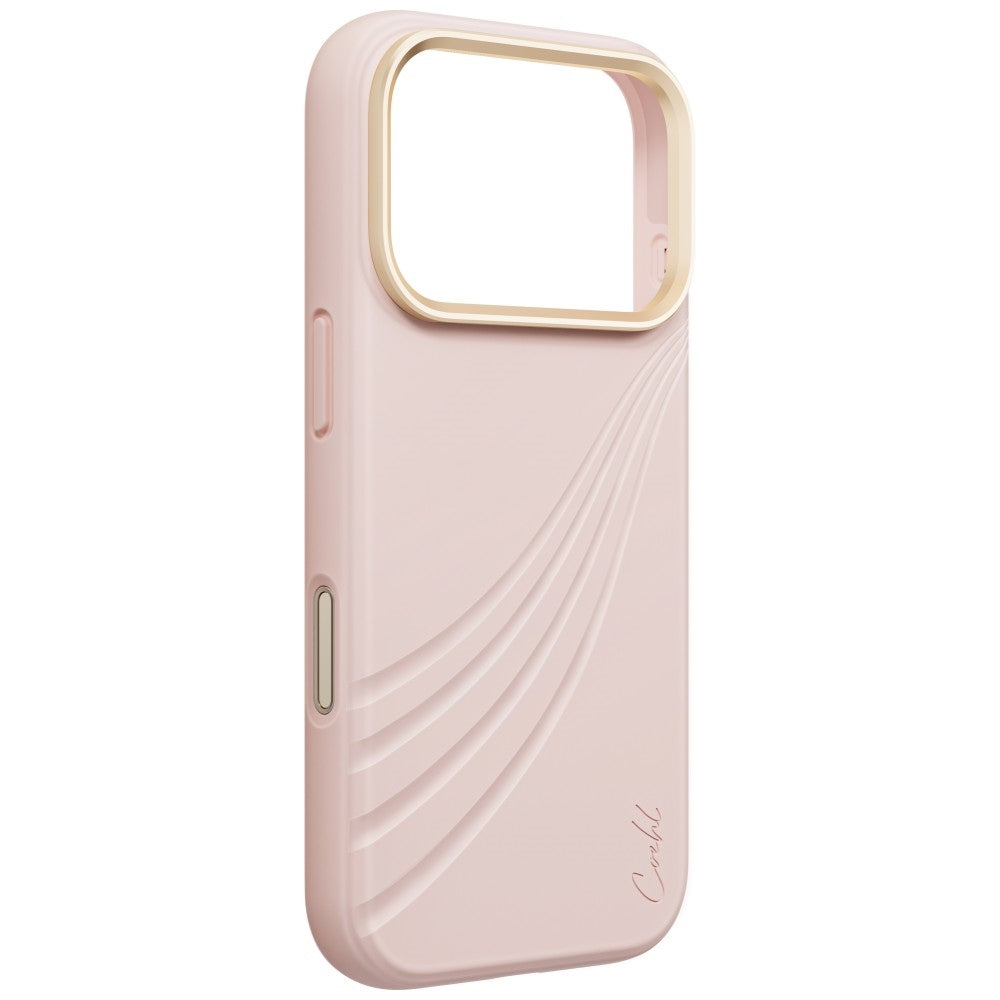 Uniq Coehl Serina Magnetic Charging dėklas skirtas iPhone 18 Pro / 17 Pro - Pink -- iPhone 18 Pro / iPhone 17 Pro