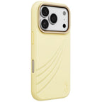 Uniq Coehl Serina Magnetic Charging dėklas skirtas iPhone 18 Pro / 17 Pro - Yellow -- iPhone 18 Pro / iPhone 17 Pro