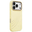 Uniq Coehl Serina Magnetic Charging dėklas skirtas iPhone 18 Pro / 17 Pro - Yellow -- iPhone 18 Pro / iPhone 17 Pro