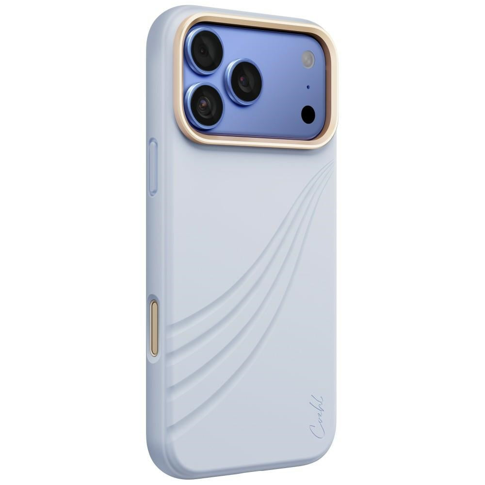 Uniq Coehl Serina Magnetic Charging dėklas skirtas iPhone 18 Pro Max / 17 Pro Max - Blue -- iPhone 18 Pro Max / iPhone 17...