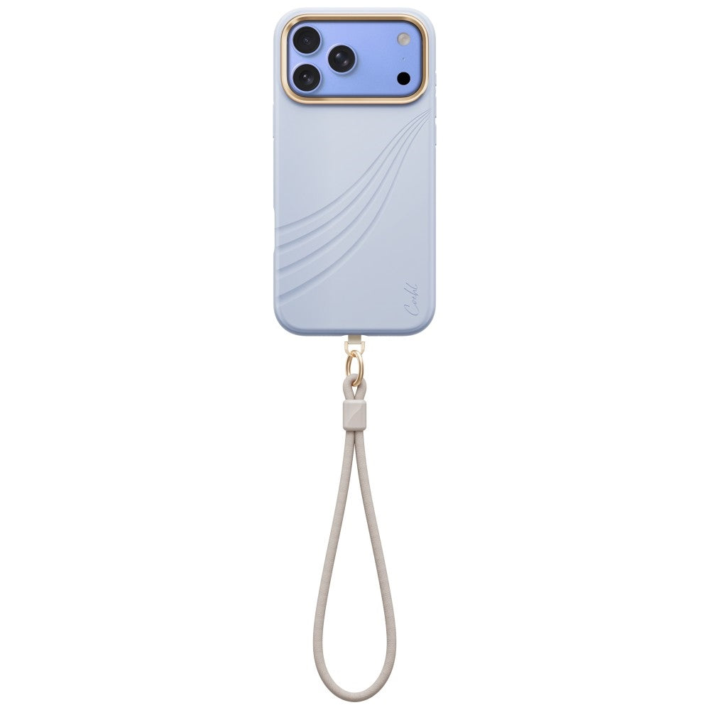 Uniq Coehl Serina Magnetic Charging dėklas skirtas iPhone 18 Pro Max / 17 Pro Max - Blue -- iPhone 18 Pro Max / iPhone 17...