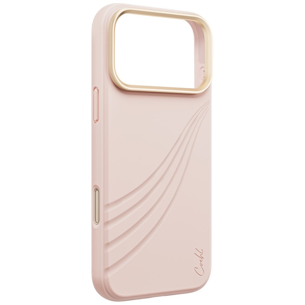 Uniq Coehl Serina Magnetic Charging dėklas skirtas iPhone 18 Pro Max / 17 Pro Max - Rožinė -- iPhone 18 Pro Max / iPhone...