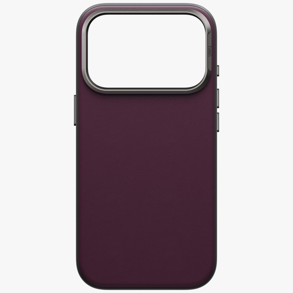 Uniq Lyden DS Magclick krovimo dėklas skirtas iPhone 18 Pro / 17 Pro - Burgundija -- iPhone 18 Pro / iPhone 17 Pro