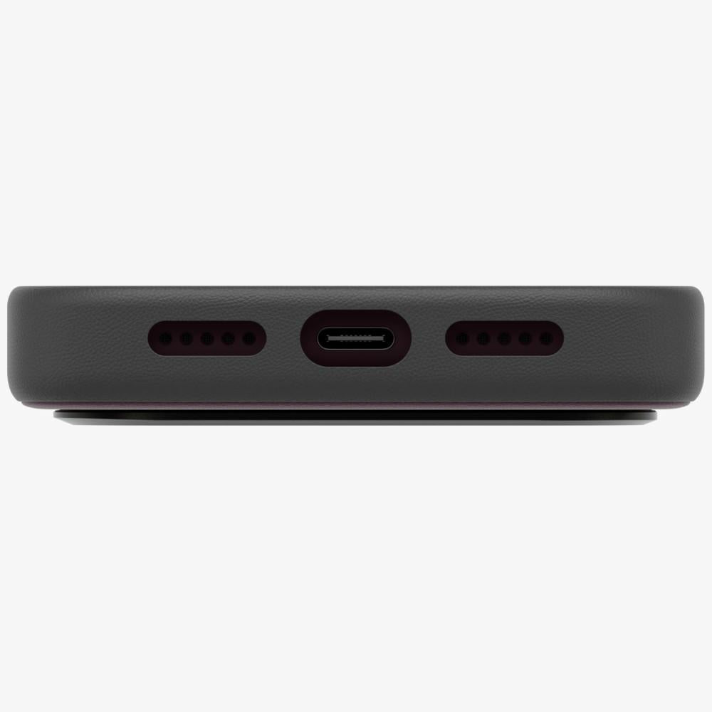 Uniq Lyden DS Magclick krovimo dėklas skirtas iPhone 18 Pro / 17 Pro - Burgundija -- iPhone 18 Pro / iPhone 17 Pro