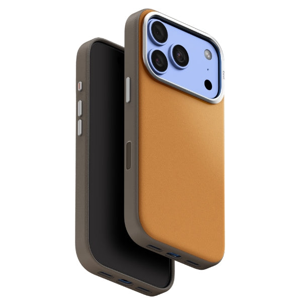 Uniq Lyden DS Magclick krovimo dėklas skirtas iPhone 18 Pro / 17 Pro - Šviesi oranžinė -- iPhone 18 Pro / iPhone 17 Pro