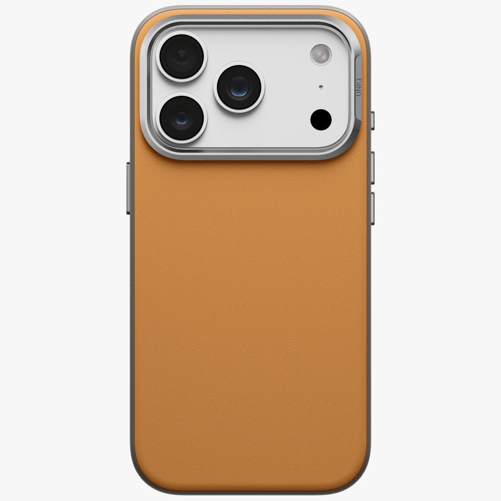 Uniq Lyden DS Magclick krovimo dėklas skirtas iPhone 18 Pro / 17 Pro - Šviesi oranžinė -- iPhone 18 Pro / iPhone 17 Pro