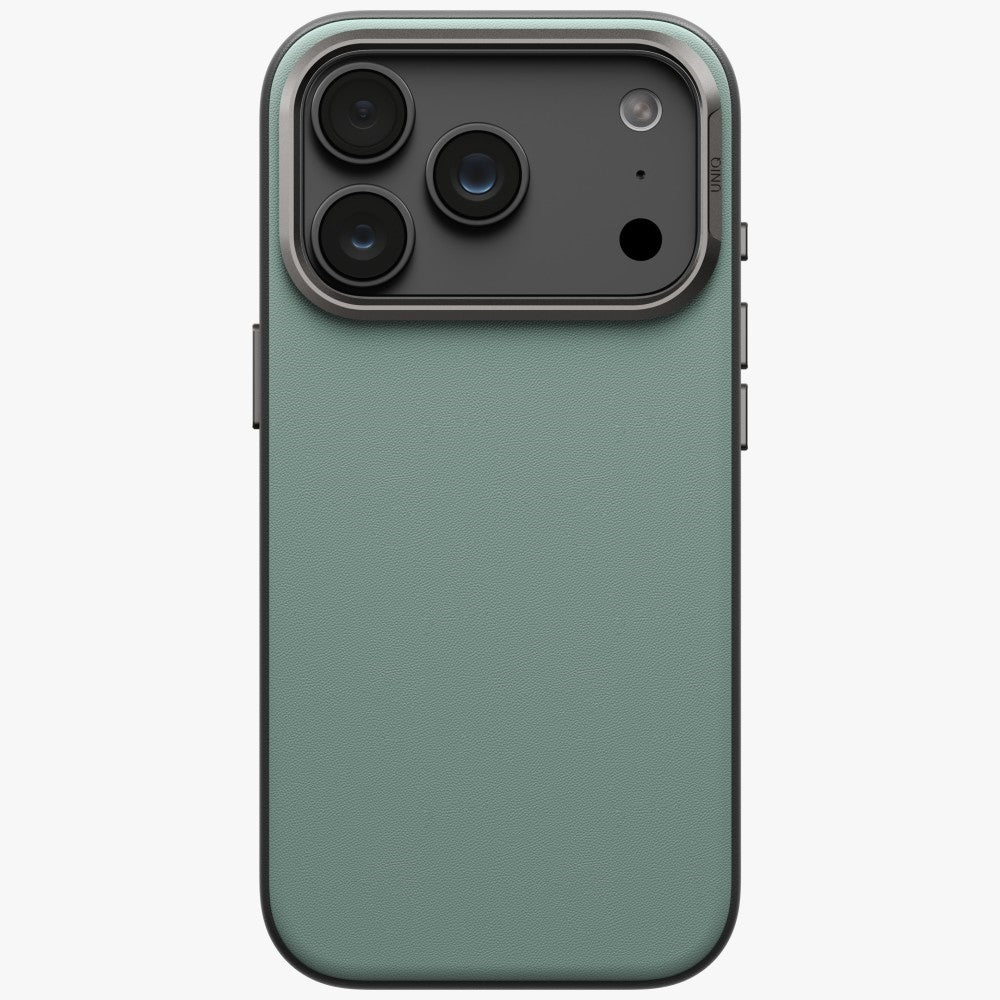 Uniq Lyden DS Magclick krovimo dėklas skirtas iPhone 18 Pro / 17 Pro - Žalia -- iPhone 18 Pro / iPhone 17 Pro