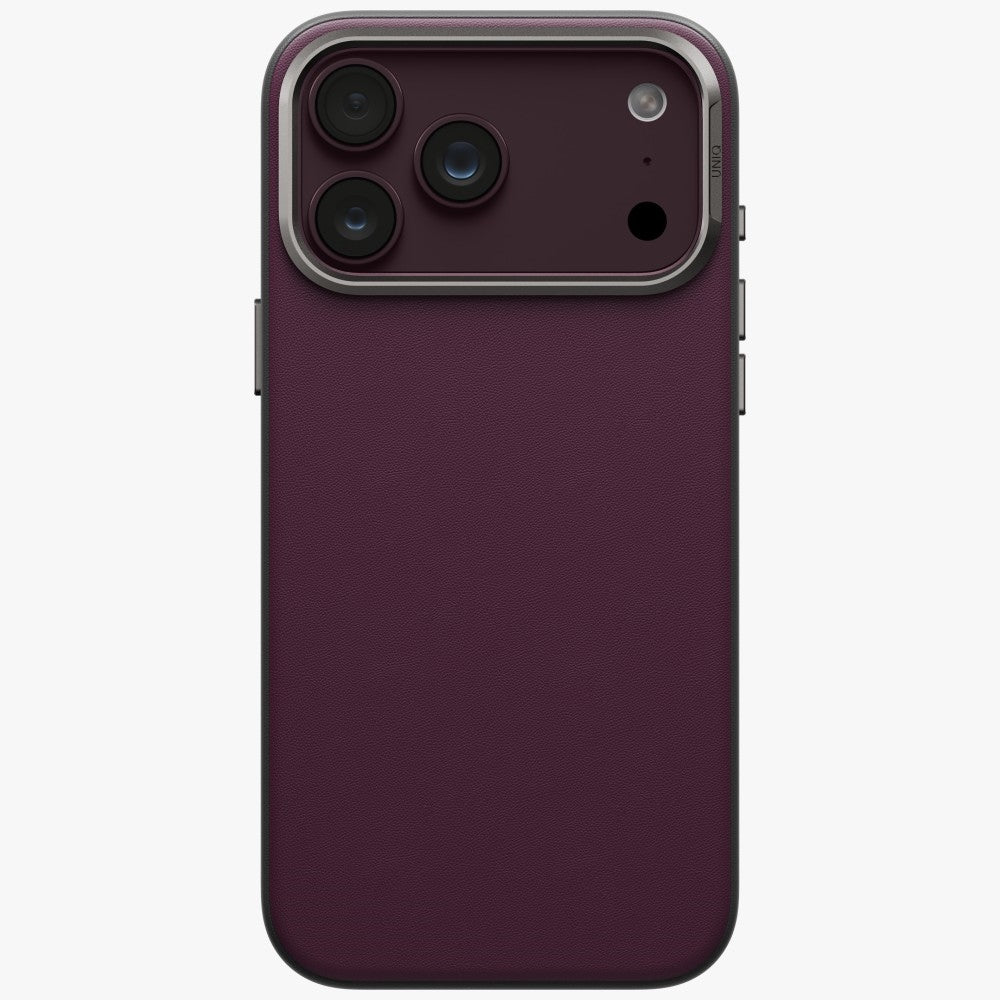 Uniq Lyden DS Magclick krovimo dėklas skirtas iPhone 18 Pro Max / 17 Pro Max - Burgundija -- iPhone 18 Pro Max / iPhone...