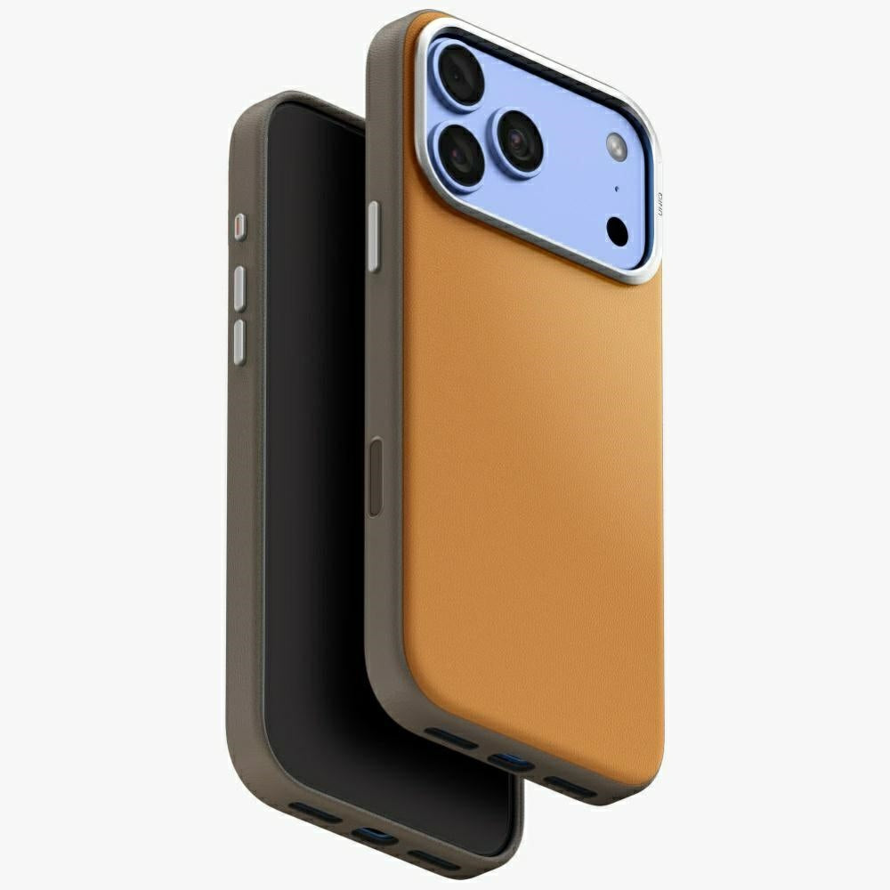 Uniq Lyden DS Magclick Charging Case for iPhone 18 Pro Max / 17 Pro Max - Šviesiai oranžinė -- iPhone 18 Pro Max / iPhone...