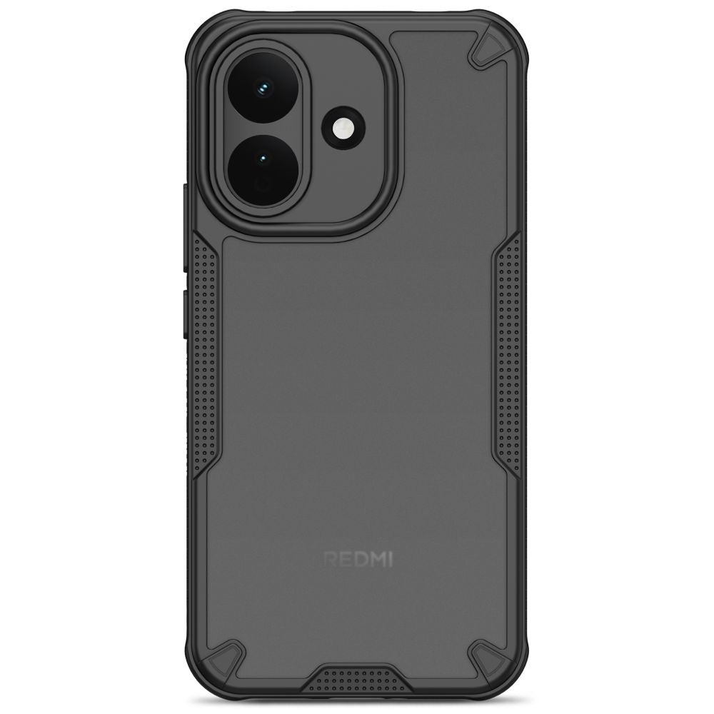 Tech-Protect Rugged Shield dėklas Xiaomi Redmi Note 17 Pro 5G - matinis juodas -- Xiaomi Redmi Note 17 Pro 5G