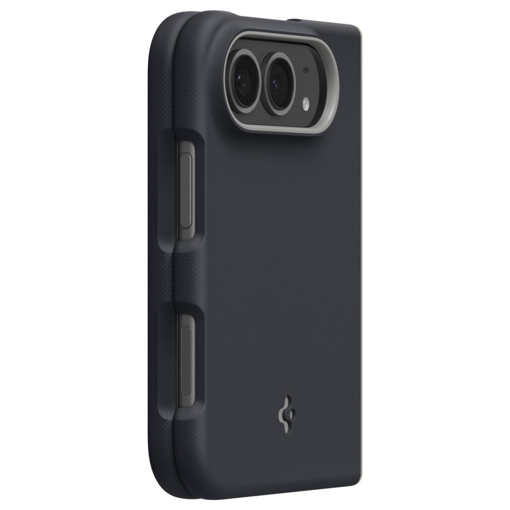Dėklas Spigen Nano Pop MagSafe, skirtas iPhone Duo - juodas ir pilkas -- iPhone