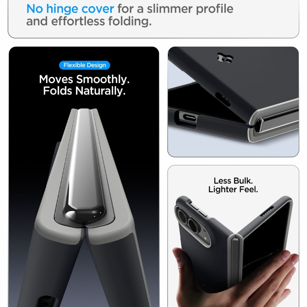 Dėklas Spigen Nano Pop MagSafe, skirtas iPhone Duo - juodas ir pilkas -- iPhone