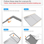 Spigen Nano Pop MagSafe iPhone Duo dėklas - mėlyna ir geltona -- iPhone Duo
