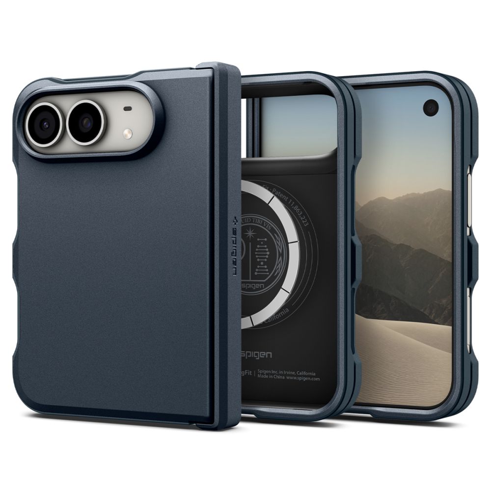 Spigen Tough Armor T MagSafe dėklas iPhone Duo - mėlyna -- iPhone Duo