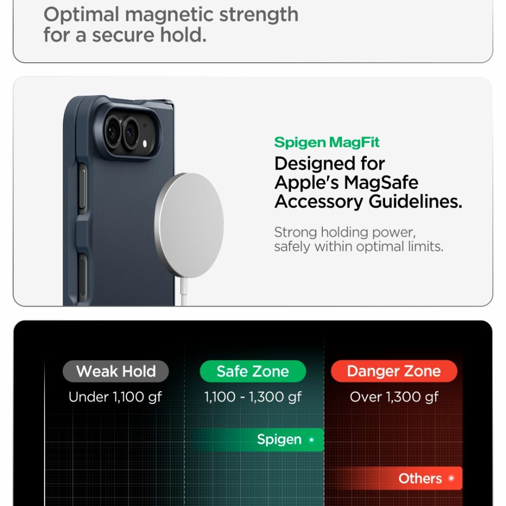 Spigen Tough Armor T MagSafe dėklas iPhone Duo - mėlyna -- iPhone Duo