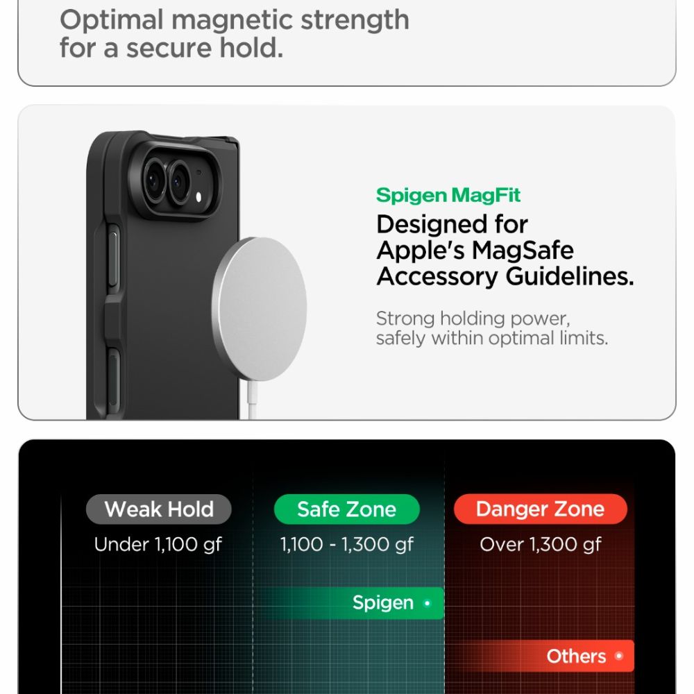 Spigen Tough Armor T MagSafe dėklas iPhone Duo - juodas -- iPhone Duo