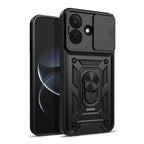 Dėklas Tech-Protect CamShield Pro telefonui Xiaomi Redmi Note 17 Pro 5G - juoda -- Xiaomi Redmi Note 17 Pro 5G