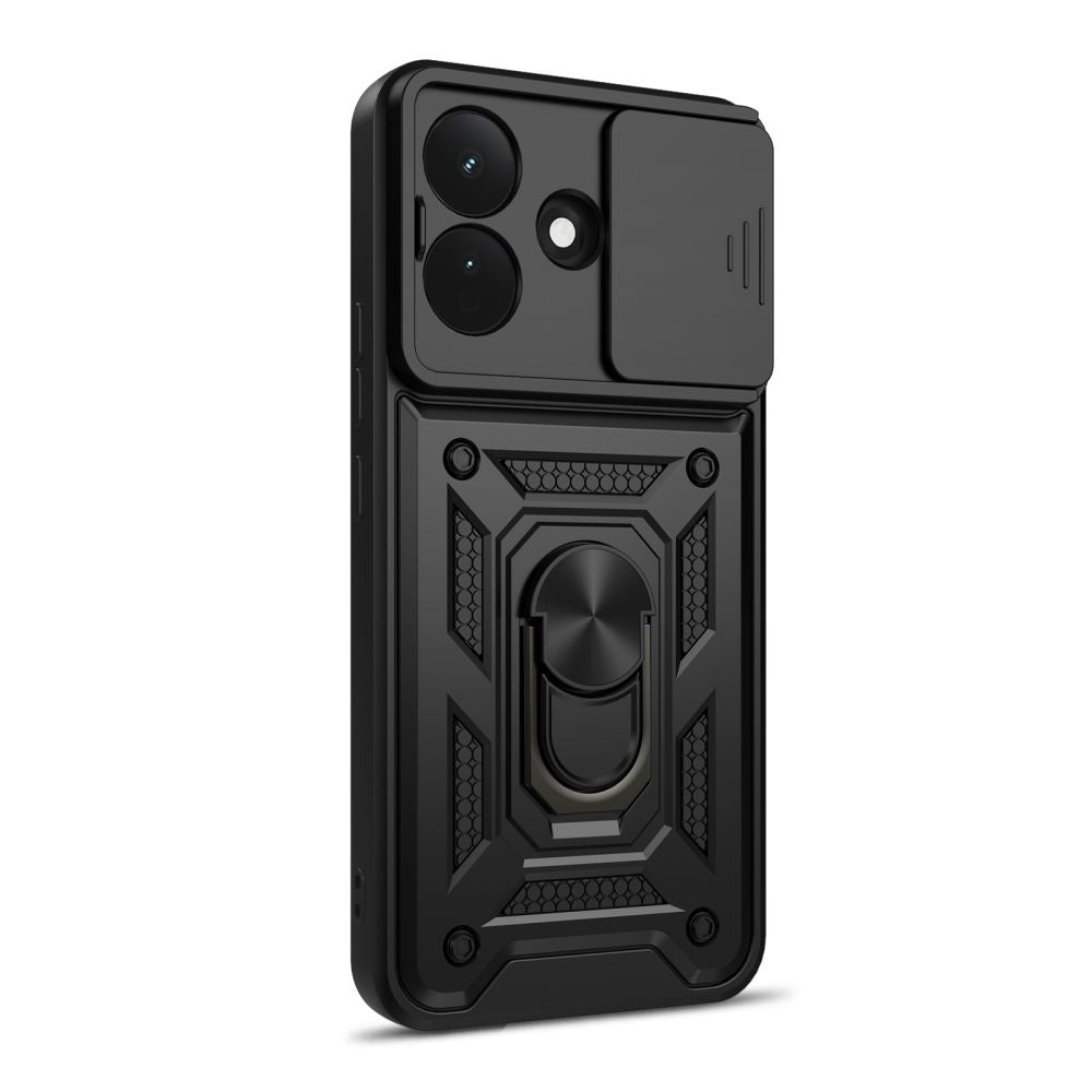 Dėklas Tech-Protect CamShield Pro telefonui Xiaomi Redmi Note 17 Pro 5G - juoda -- Xiaomi Redmi Note 17 Pro 5G