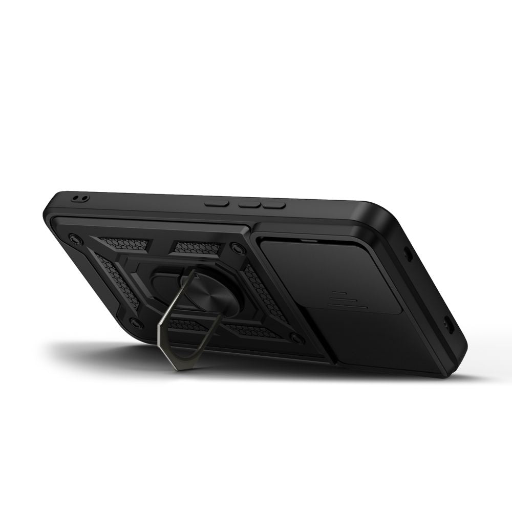 Dėklas Tech-Protect CamShield Pro telefonui Xiaomi Redmi Note 17 Pro 5G - juoda -- Xiaomi Redmi Note 17 Pro 5G