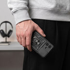 Dėklas Tech-Protect CamShield Pro telefonui Xiaomi Redmi Note 17 Pro 5G - juoda -- Xiaomi Redmi Note 17 Pro 5G