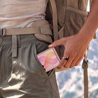 Dėklas Tech-Protect Kevlar Aura MagSafe, skirtas Samsung Galaxy Z Flip 8 - Rožinis -- Samsung Galaxy Z Flip 8