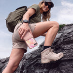 Dėklas Tech-Protect Kevlar Aura MagSafe, skirtas Samsung Galaxy Z Flip 8 - Rožinis -- Samsung Galaxy Z Flip 8