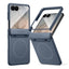 Dėklas Tech-Protect Kevlar Aura MagSafe, skirtas Samsung Galaxy Z Flip 8 - Tamsiai mėlynas -- Samsung Galaxy Z Flip 8
