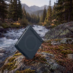 Dėklas Tech-Protect Kevlar Aura MagSafe, skirtas Samsung Galaxy Z Flip 8 - Tamsiai mėlynas -- Samsung Galaxy Z Flip 8