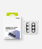 Apsauginis kamerų stiklas Ringke Camera Full Cover, 2 vnt. rinkinys, telefonui Samsung Galaxy S26 FE - juodas -- Samsung...