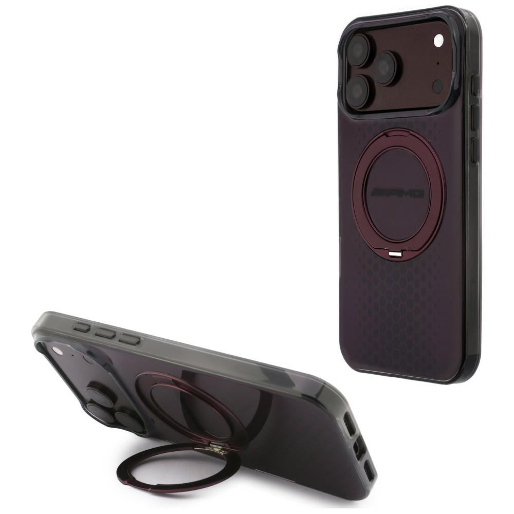 Mercedes AMG IML dvigubo sluoksnio miesto linijos dėklas su žiediniu stovu MagSafe skirtas iPhone 18 Pro Max / 17 Pro Max...